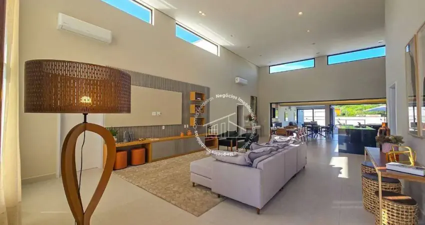 Casa com 5 suítes e espaço gourmet no condomínio parque xapada – itu/sp