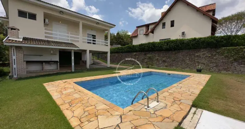 Casa 4 suítes disponível para locação no condomínio campos de santo antônio, itu-sp