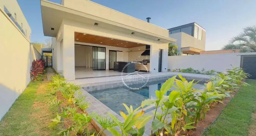 Casa térrea com 4 suítes à venda no condomínio reserva saint paul, itu