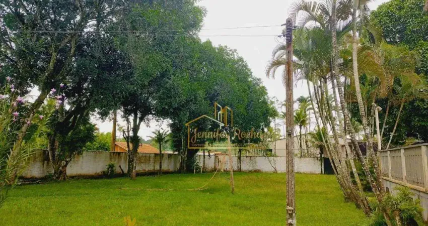 Chácara com 3 dormitórios à venda, 4000 m² por r$ 800.000 - estância leão novaes - peruíbe/sp