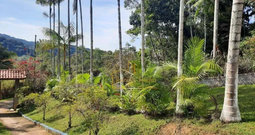 Chácara com 3 dormitórios à venda, 20000 m² por r$ 800.000,00 - parque serra mar - peruíbe/sp