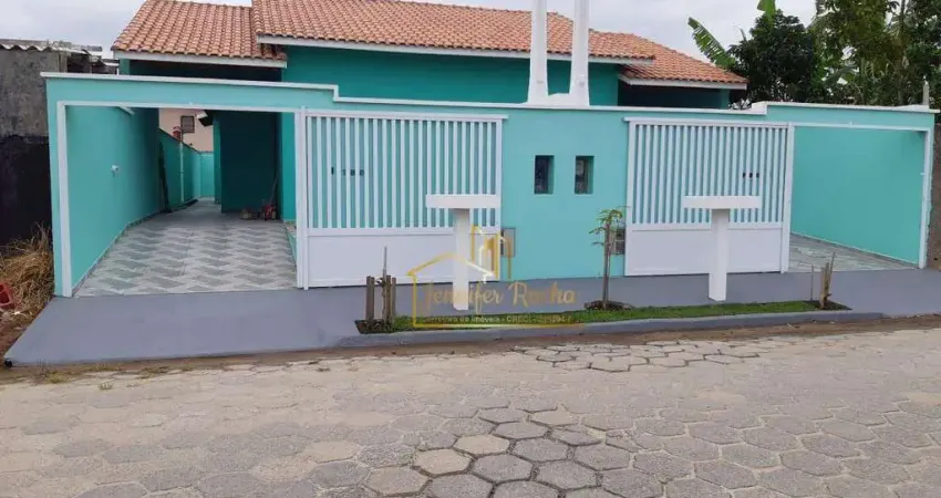 Casa com 2 dormitórios à venda, 82 m² por r$ 320.000,00 - balneário são joão batista ii - peruíbe/sp