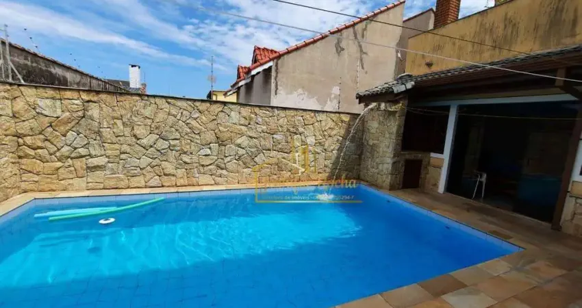 Sobrado com 4 dormitórios à venda, 200 m² por r$ 580.000,00 - estância são josé - peruíbe/sp