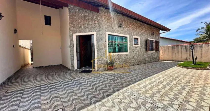 Casa com 3 dormitórios à venda, 270 m² por r$ 700.000,00 - balneário continental - peruíbe/sp