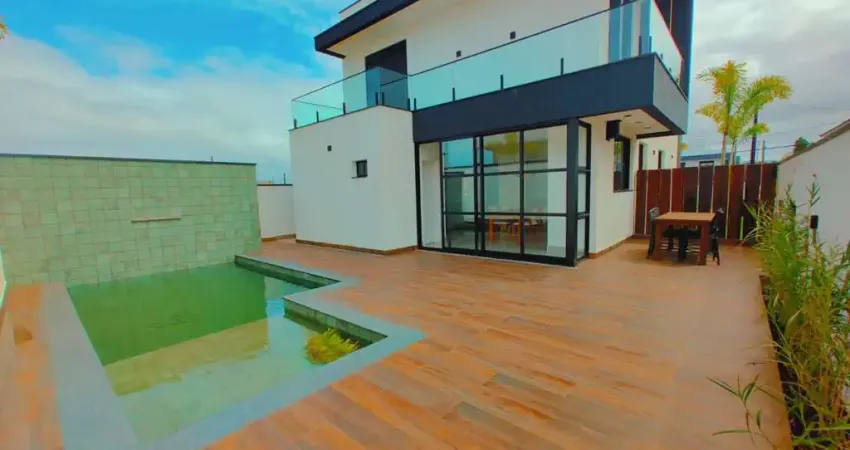 Casa com 3 dormitórios à venda, 200 m² por r$ 1.650.000,00 - bougainvillee iv - peruíbe/sp