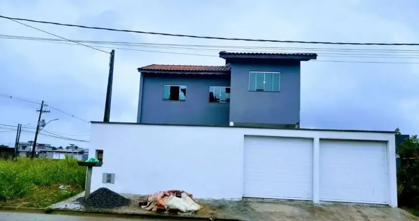 Sobrado com 3 dormitórios à venda, 120 m² por r$ 350.000,00 - balneário são joão batista ii - peruíbe/sp