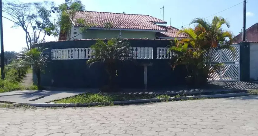 Casa com 3 dormitórios à venda, 125 m² por r$ 400.000 - balneário são joão batista ii - peruíbe/sp
