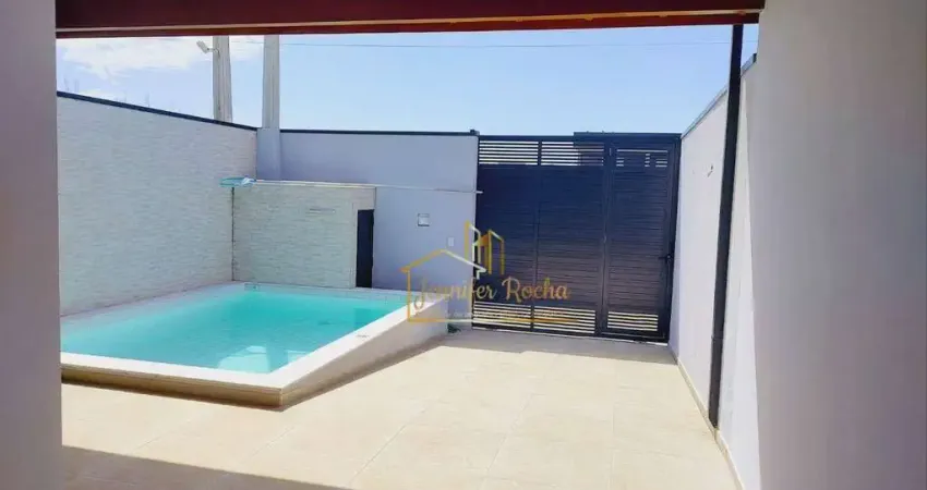 Casa com 2 dormitórios à venda, 85 m² por r$ 420.000,00 - estância flora rica - peruíbe/sp