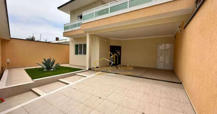 Sobrado com 4 dormitórios à venda, 268 m² por r$ 1.500.000,00 - cidade nova peruibe - peruíbe/sp