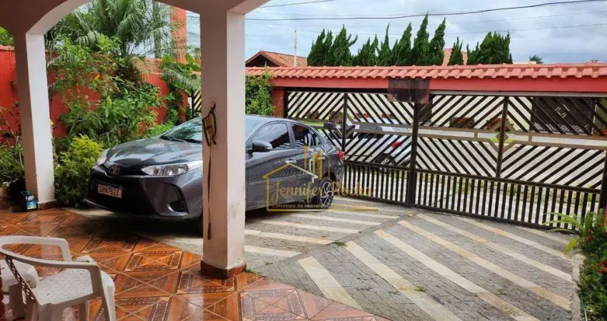 Casa com 3 dormitórios à venda, 150 m² por r$ 520.000,00 - balneário oásis - peruíbe/sp