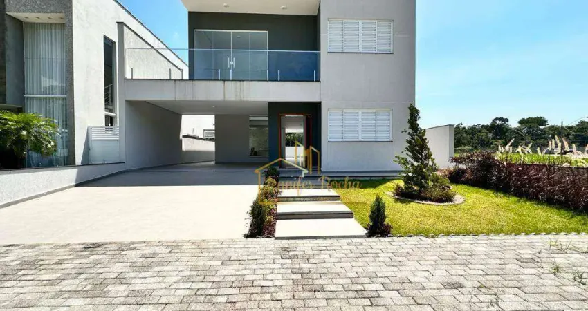 Condomínio fechado sobrado com 4 dormitórios à venda, 288 m² por r$ 1.490.000 - jardim três marias - peruíbe/sp