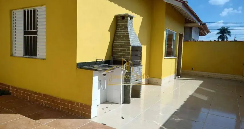 Casa com 2 dormitórios à venda, 60 m² por r$ 280.000 - balneário são joão batista ii - peruíbe/sp