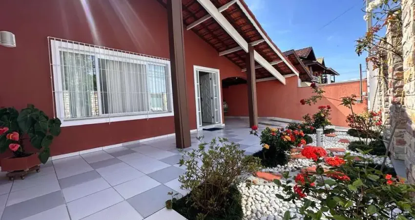 Casa com 3 dormitórios à venda, 132 m² por r$ 550.000,00 - parque balneário oásis - peruíbe/sp