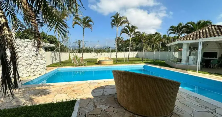 Casa com 6 dormitórios à venda, 331 m² por r$ 1.500.000,00 - bougainvillee v - peruíbe/sp
