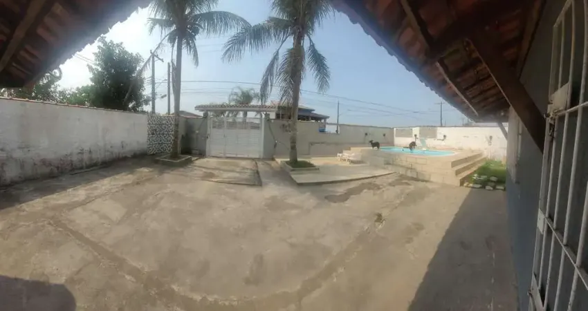 Casa com piscina com 3 dormitórios à venda, 75 m² por r$ 280.000,00- estância são josé - peruíbe/sp