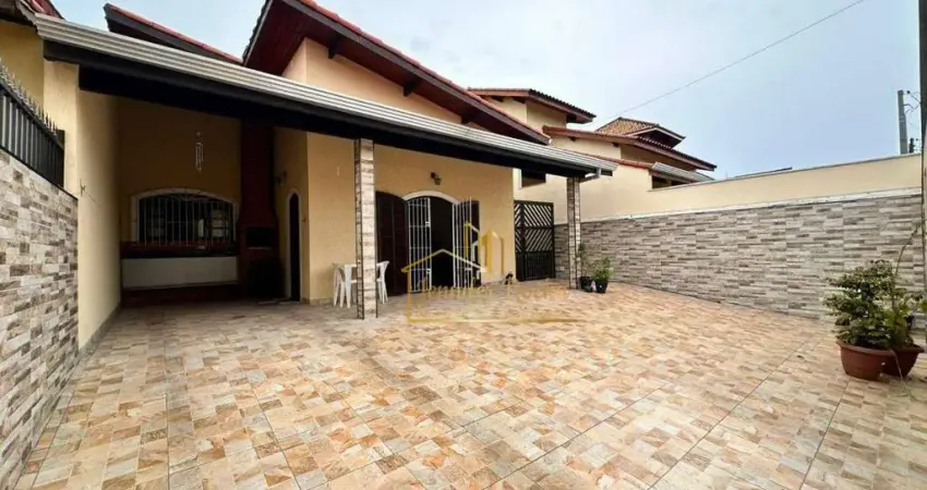 Casa com 3 dormitórios à venda por r$ 550.000,00 - balneário três marias - peruíbe/sp