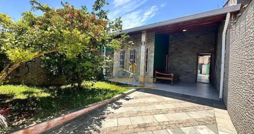 Casa com 3 dormitórios à venda, 157 m² por r$ 520.000,00 - balneário três marias - peruíbe/sp