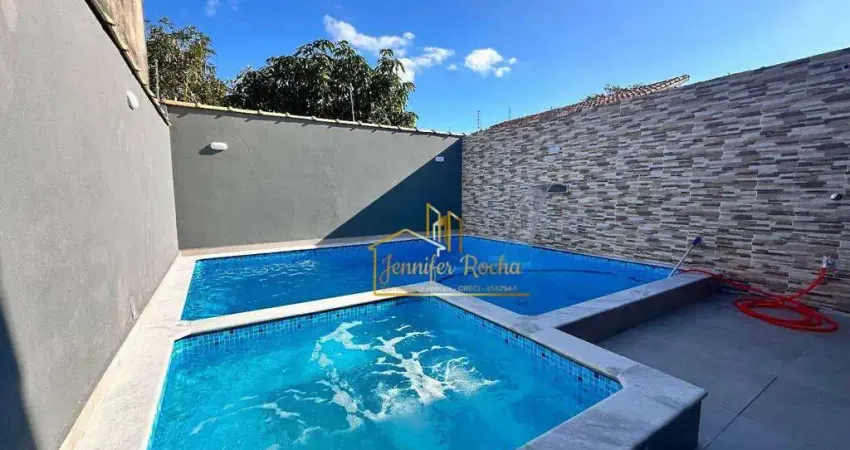 Casa com 2 dormitórios à venda, 73 m² por r$ 410.000,00 - josedy - peruíbe/sp