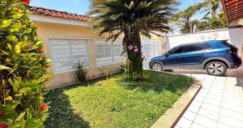 Casa com 3 dormitórios à venda por r$ 630.000,00 - parque balneário oásis - peruíbe/sp