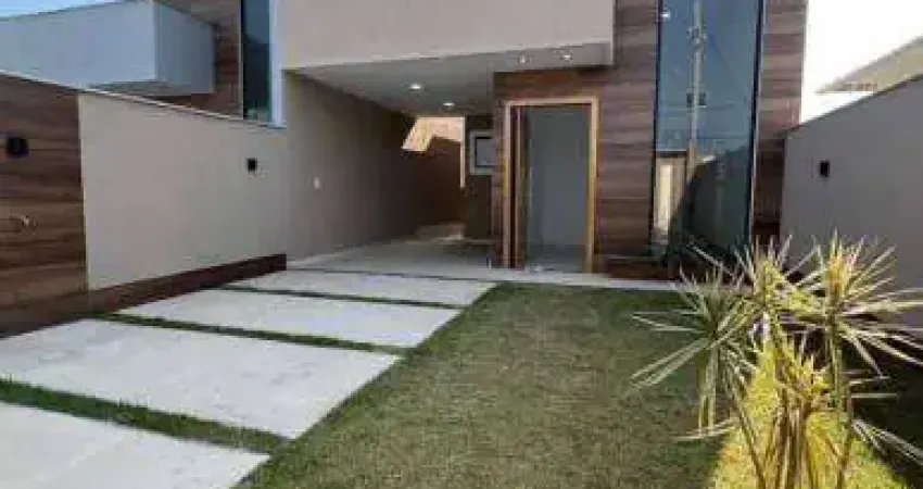 Casa à venda em maricá, jardim atlântico central (itaipuaçu), com 3 quartos, 100m²