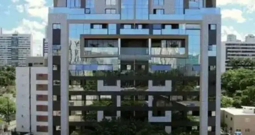 Apartamento de luxo à venda em recife, casa forte, com 1 quarto, 36m²