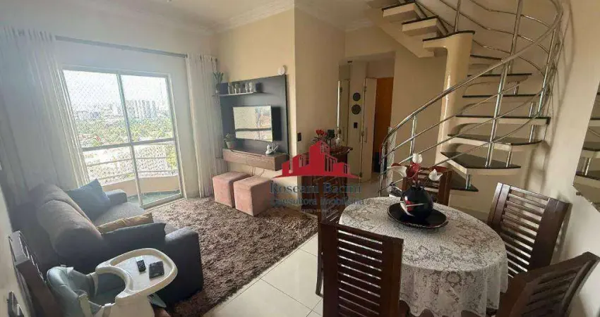 Cobertura com 4 dormitórios à venda, 126 m² por r$ 1.250.000,00 - jardim íris - são paulo/sp