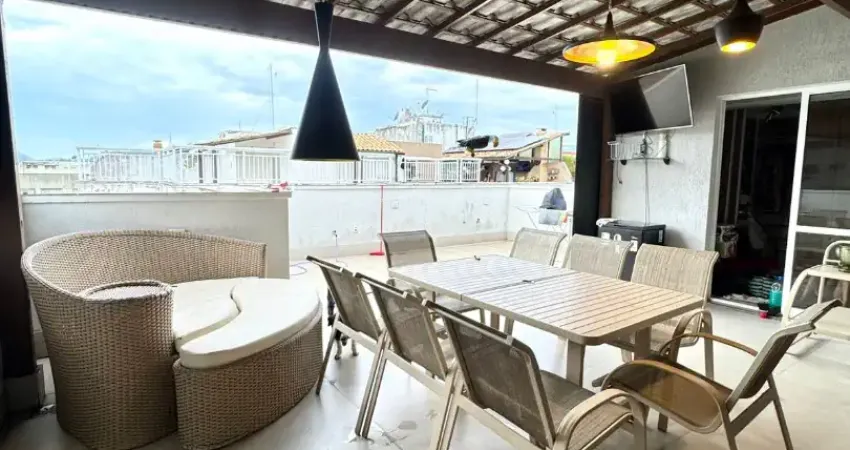 Linda cobertura na taquara, rua mapendi, para seu conforto e lazer