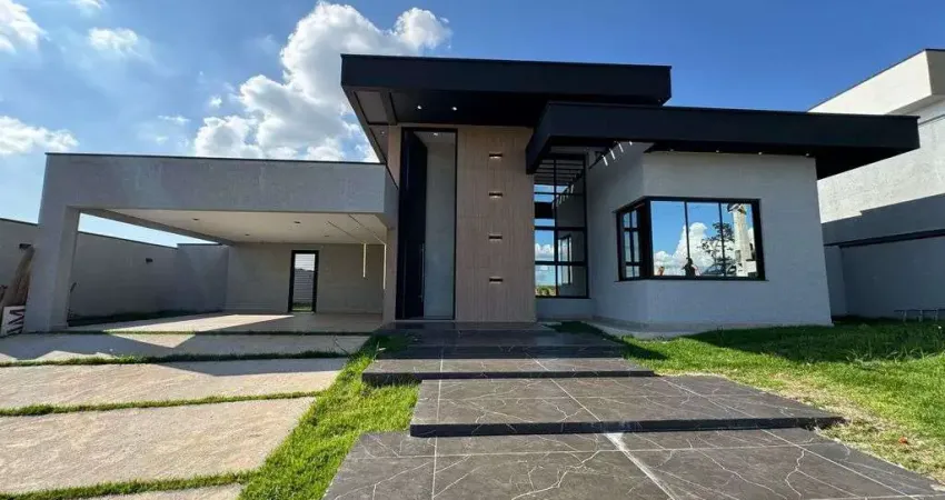 Luxuosa casa térrea com suíte master e área gourmet no campos do conde!