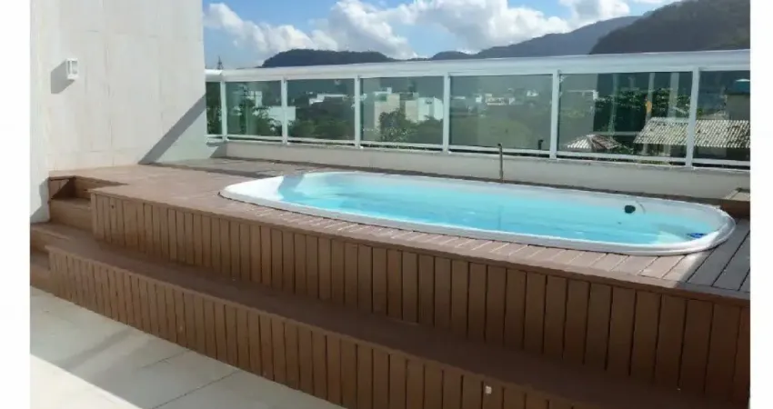 Guedes da fontoura cobertura duplex espetacular jardim oceânico , 4 suites , a 180 m da praia