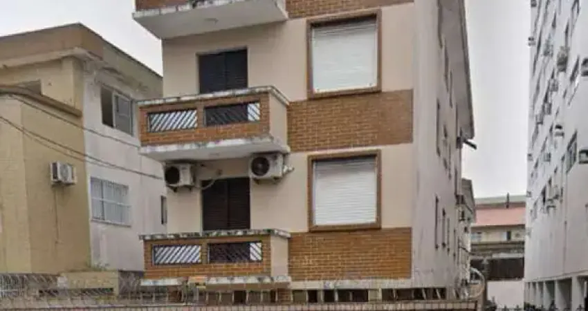 Apartamento para venda em santos, boqueirão, 2 dormitórios, 1 banheiro, 1 vaga