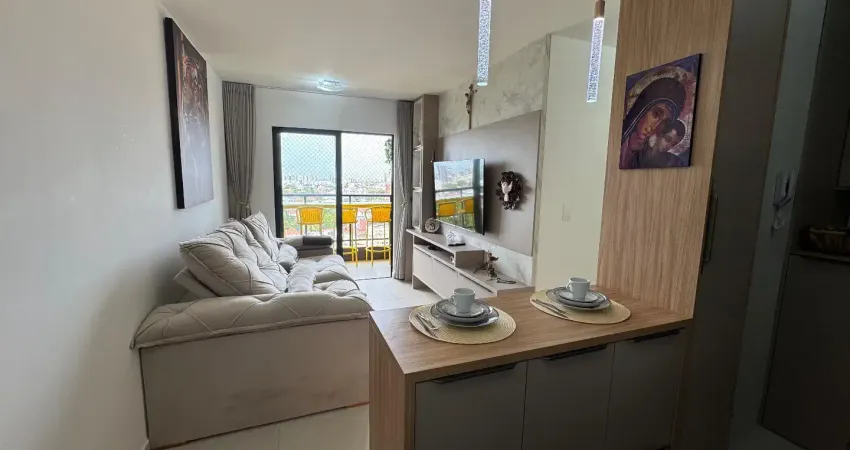 Apartamento na praia do poço no 6 andar posição sul mobiliado