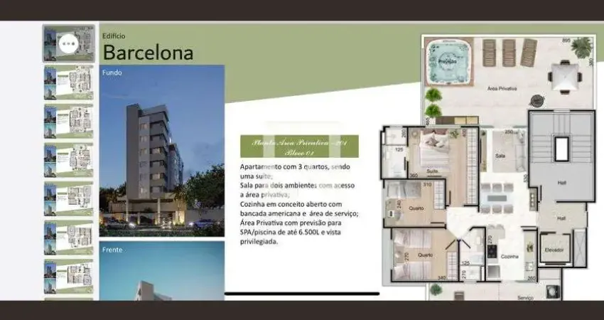 Apartamento para Venda - Aeroporto, 3 Quartos,  117 m² - Belo Horizonte
