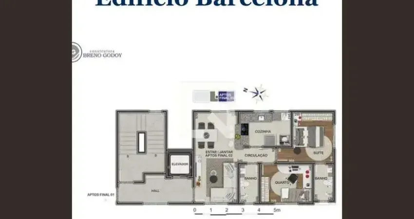 Cobertura para Venda - Nova Vista, 2 Quartos,  111 m² - Belo Horizonte