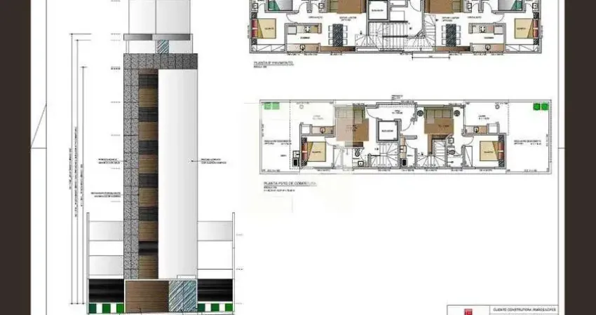 Cobertura para venda - santa inês, 3 quartos,  116 m² - belo horizonte