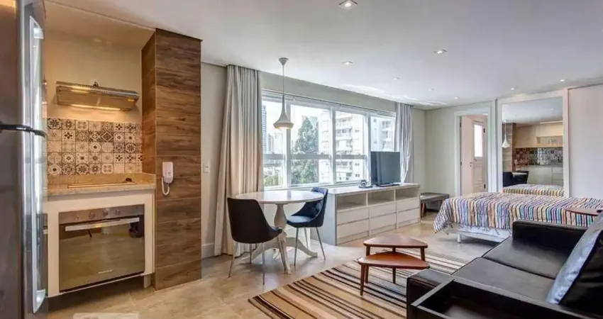 Kitnet / stúdio para venda - brooklin, 1 quarto, 42 m² - são paulo