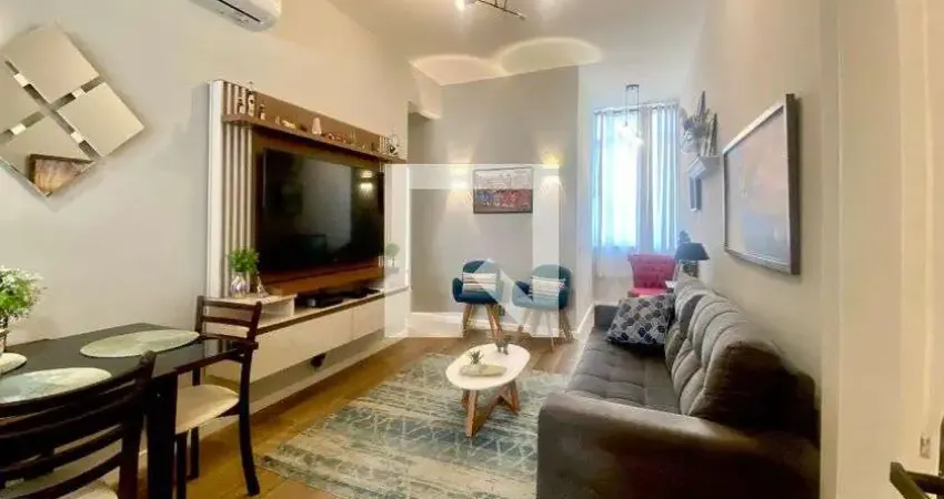 Apartamento para venda - botafogo, 1 quarto,  50 m² - rio de janeiro