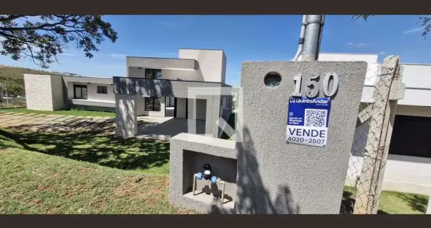 Casa / sobrado em condomínio para venda - várzea, 5 quartos,  1000 m² - lagoa santa