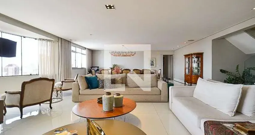 Cobertura para venda - lourdes, 5 quartos, 600 m² - belo horizonte