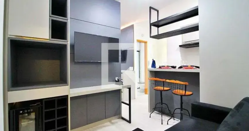 Apartamento para Venda - Jardim, 1 Quarto, 30 m² - Santo André
