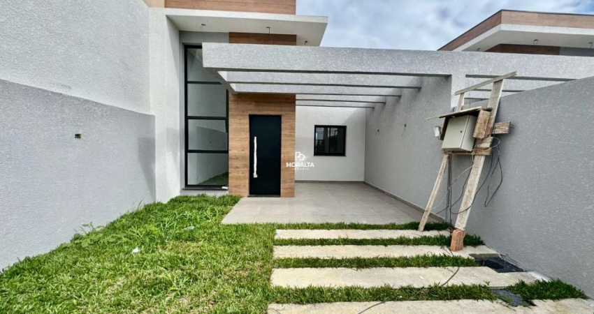 Casa com 3 Quartos Sendo Uma Suíteno Bairro Cruzeiro São Jose dos Pinhais
