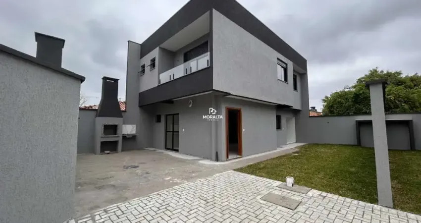 Sobrado com banheira e 3 dormitórios à venda - maria antonieta - pinhais/pr