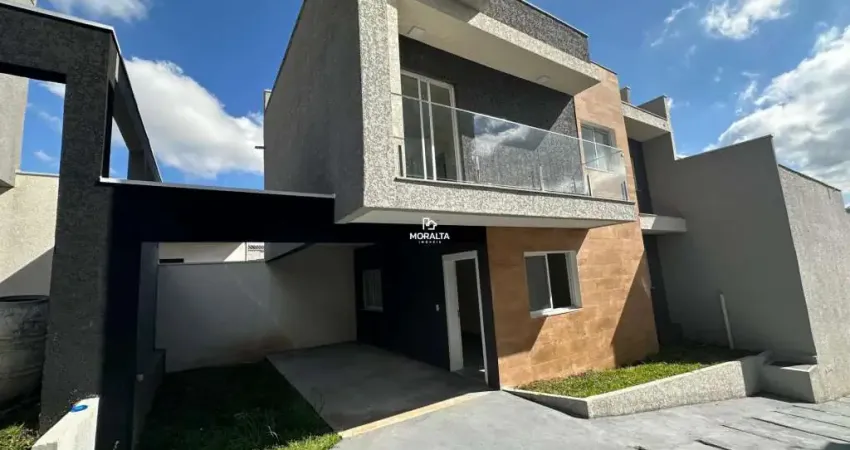 Sobrado 03 quartos, sendo 01 suíte com terraço em condomínio no fazendinha