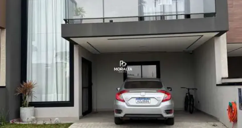 Sobrado semimobiliado 3 quartos uma suite no bairro costeira