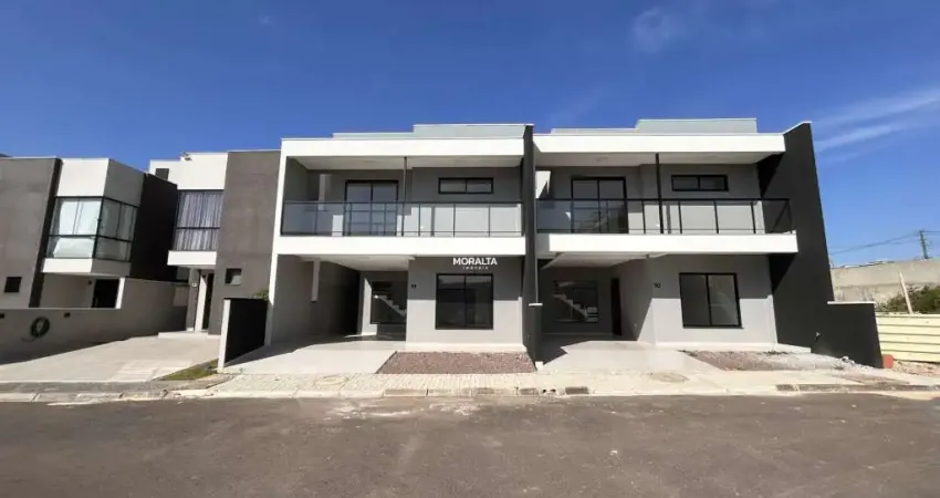 Sobrado à venda em condomínio - costeira - são josé dos pinhais/pr