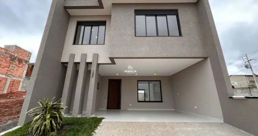 Sobrado com 4 dormitórios à venda - costeira - são josé dos pinhais/pr