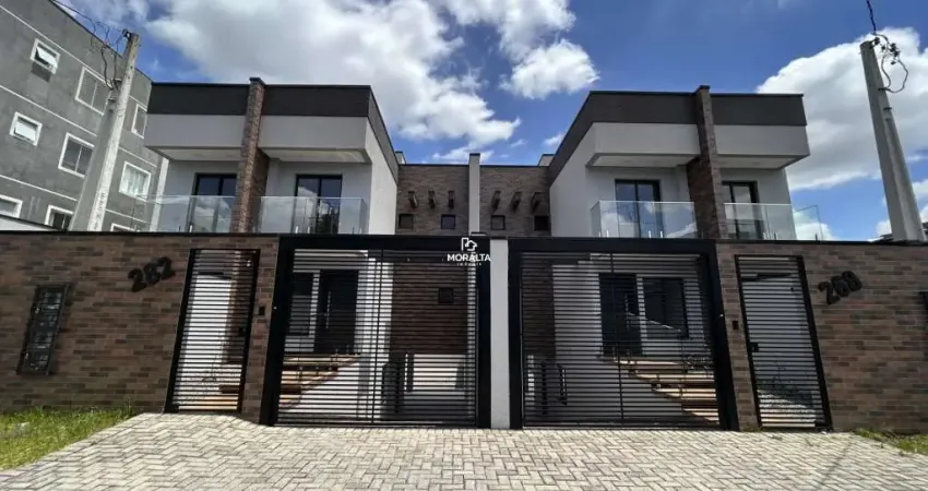 Sobrado com garagem no subsolo e 4 dormitórios - braga - são josé dos pinhais/pr