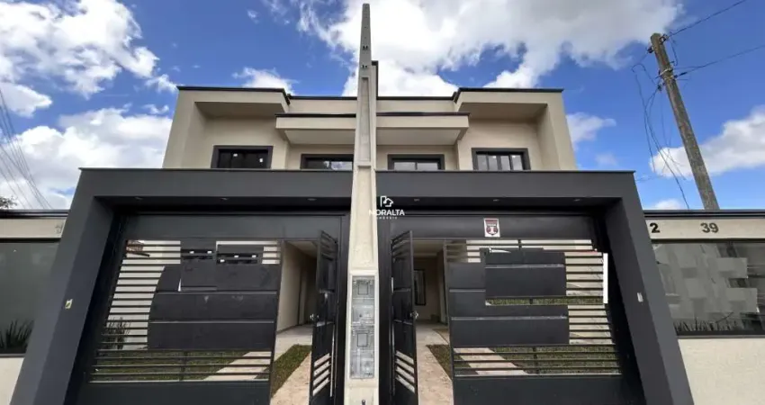 Sobrado com 3 dormitórios à venda - aviação - são josé dos pinhais/pr