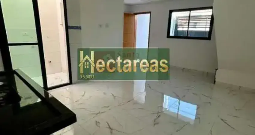 Sobrado para Locação em Santo André, Jardim Santo Alberto, 2 dormitórios, 2 suítes, 3 banheiros, 1 vaga