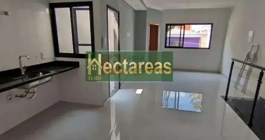 Sobrado para Venda em Santo André, Jardim das Maravilhas, 2 dormitórios, 2 suítes, 3 banheiros, 3 vagas