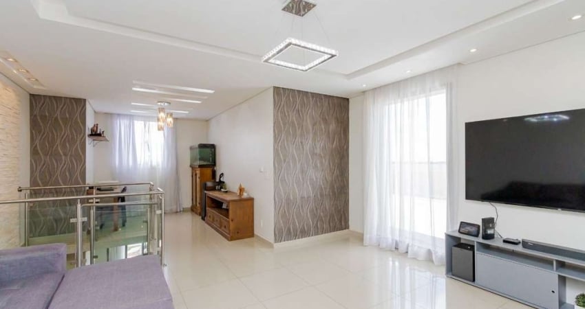 Cobertura com 3 dormitórios à venda, 131 m² por r$ 650.000,00 - xaxim - curitiba/pr